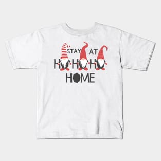 Сhristmas gnomes Stay At Home Kids T-Shirt